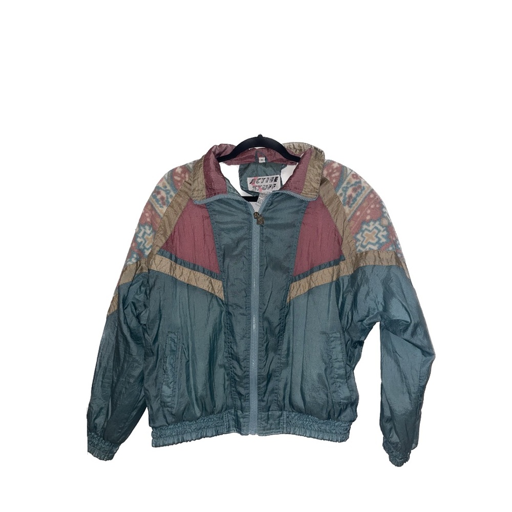 Active stuff windbreaker blue